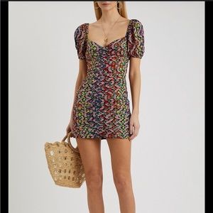 Rhode Esme Floral Mini Dress